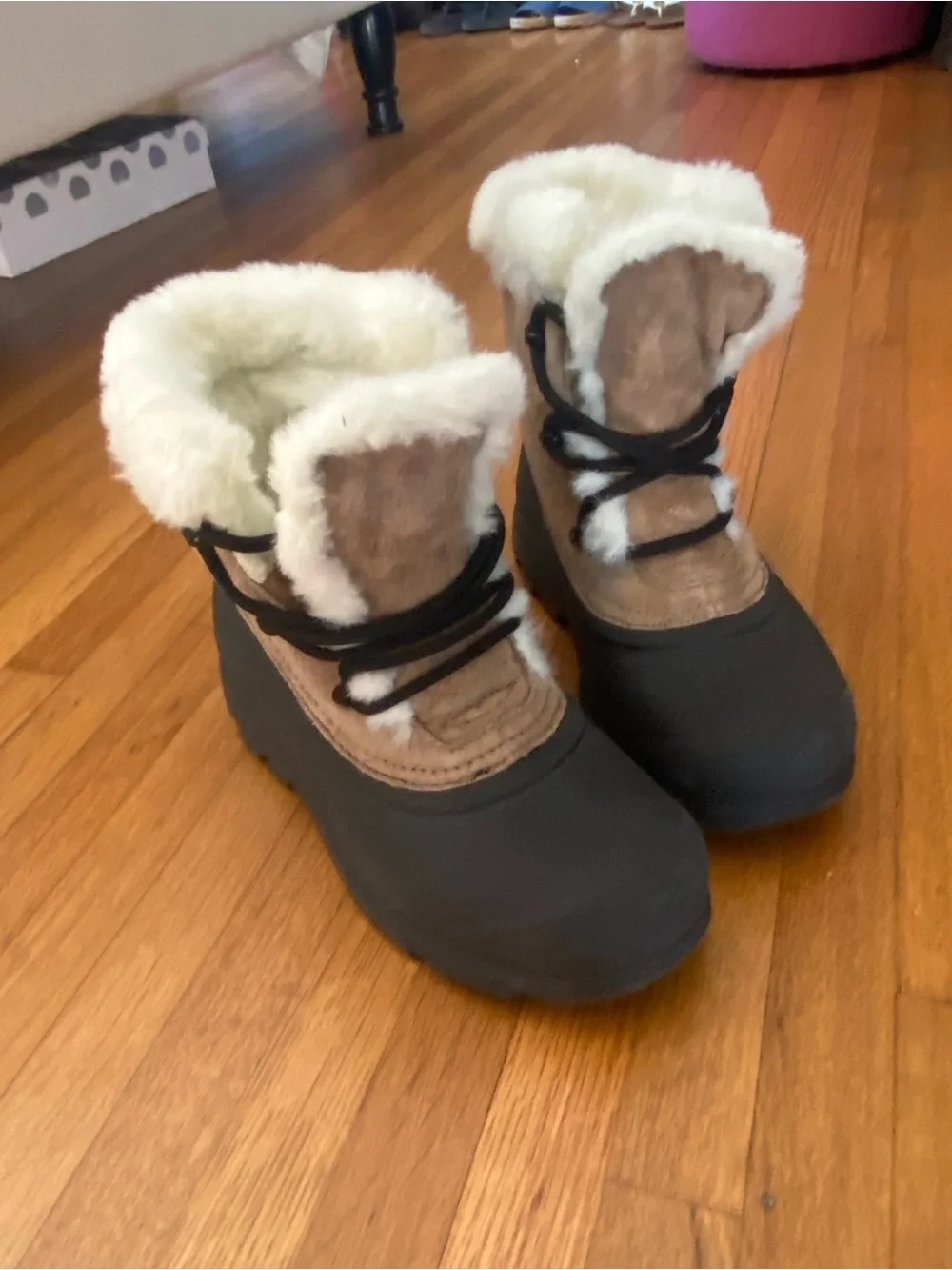 Sorel Snow Angel Lace Boots - White
